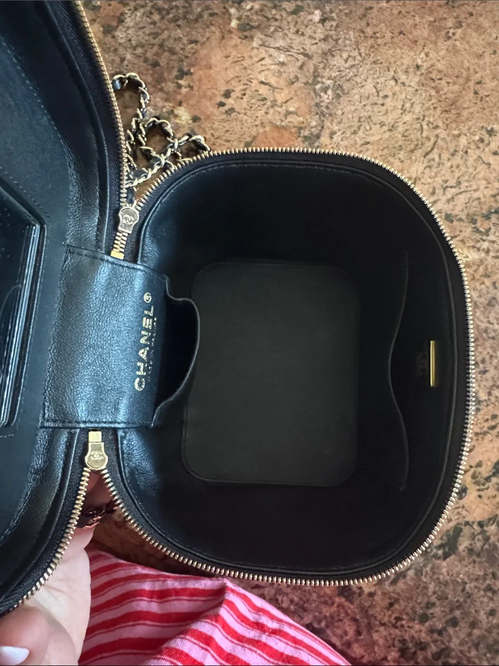 Chanel Small Top Handle Vanity Case
